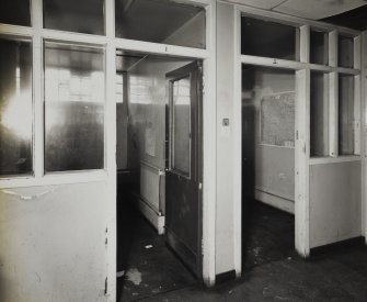 Glasgow, 84-86 Craigie Street, Craigie Street Police Station, interior.
General view of detention cells from E-S-E.