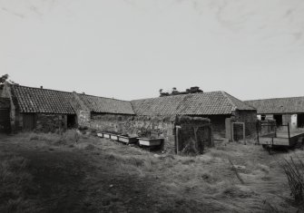 General view of steading courtyard from SE.