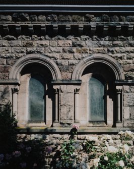 Detail of nave window arcade.