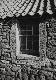 Pitcox Old Smithy
Detail of window in W side of E range, showing glazing and margins