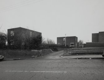 View of Janitors Houses from West