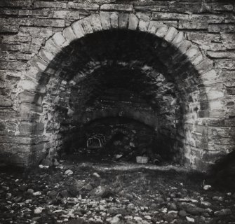 Detail of opening in lime-kiln.