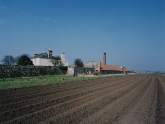 Farm buildings from SE