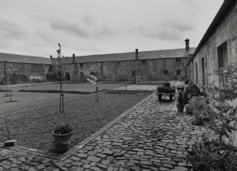 View of courtyard