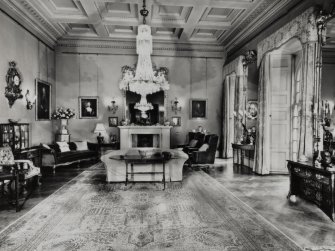 Interior.
View of S drawing room.