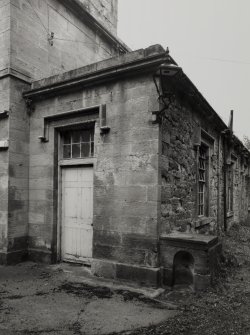 View from SE showing mounting block.