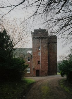 View from NE showing main entrance
