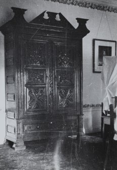Interior.
Detail of furniture.