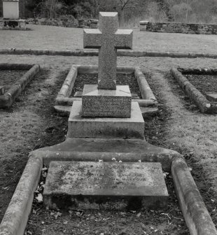 Detail of grave of EAJ Baldwin Died 11/02/1911