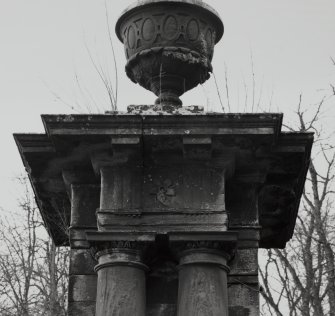 Detail of gate pier frieze