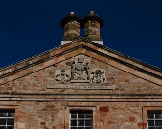 Detail of pediment