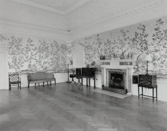 Interior.  Ground floor, Chinese drawing-room, view from SW