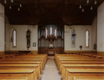 Interior.
View of nave and organ.