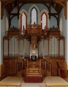 Interior.
View of organ.