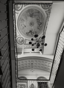 Interior.
View of stairwell ceiling.