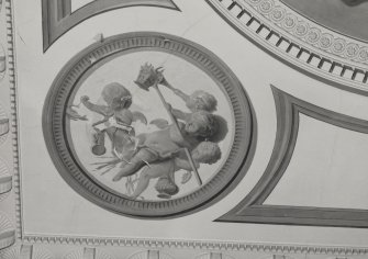 Interior.
Detail of stairwell ceiling.