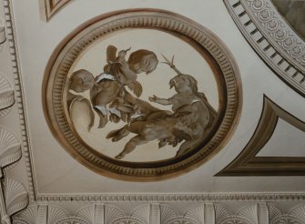 Interior.
Detail of stairwell ceiling.