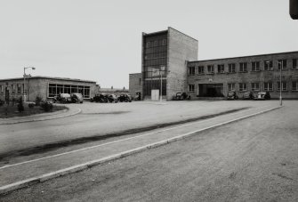 Newtongrange, Lady Victoria Colliery. 
View showing pithead baths and canteen.