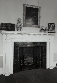 Interior.
Detail of fireplace in principal's office, first floor.