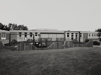 View of playground from S.