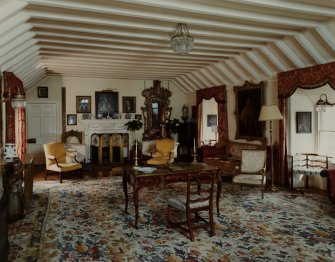 Interior.
View of first floor drawing room from SW.