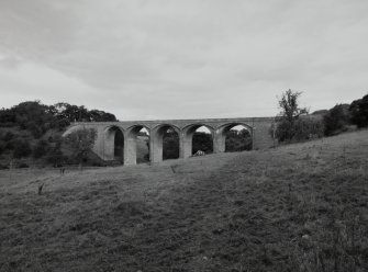 View from SSW of SW elevation of bridge