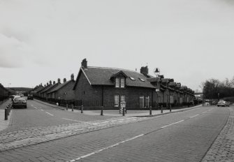 View from NW showing Lingerwood Road.