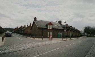 View from NW showing Lingerwood Road.