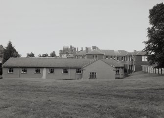 Hospital buildings from SW showing ward blocks and original house.