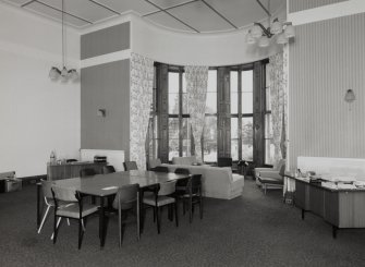 Interior.
View of former library from SW.