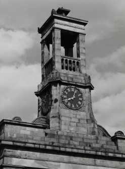 Detail of clock tower