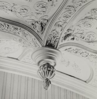 Interior.
Detail of Eastern pendant on Sea Room ceiling.