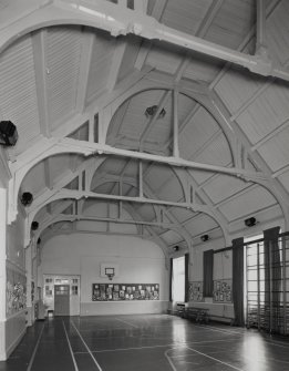 Interior.
View of assembly hall from W.