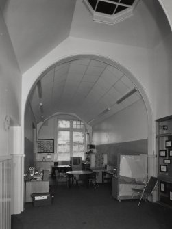 Interior.
Detail of E hallway.