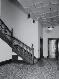 Interior. View of staircase hall