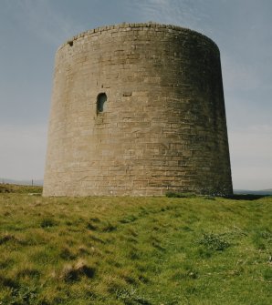 View of tower from N