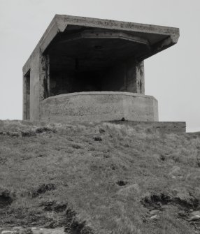 Searchlight No.1 emplacement, view from East.