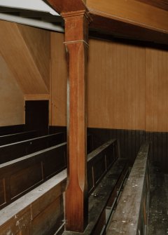 Detail of wooden column