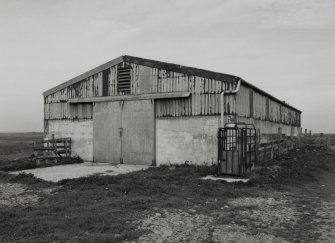 Scar Steading: View of cattle shed from W