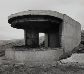 View of search light emplacement No.3 from South