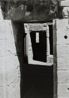 Interior.
Detail of doorway.