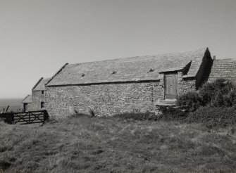 View of granary from S