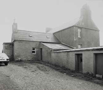 View of farm house from NE