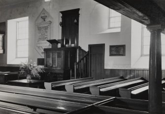 A'Chleit, Killean and Kilchenzie Parish Church, Interior
View showing pews and pulpit