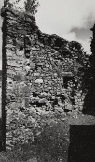 Achallader Castle
Interior of North wall