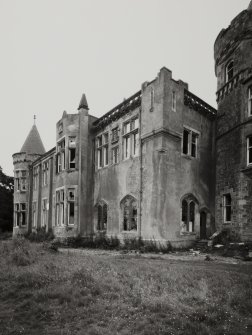 Bute, Port Bannatyne, Kyles of Bute, Hydropathic.
East wing. View from North-West.