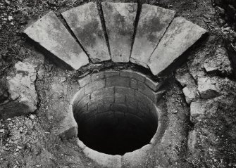 Argyll, Bonawe Ironworks, Furnace.
Detail of mouth of furnace at Bonawe ironworks