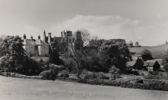 Ardmaddy Castle.
View from East.