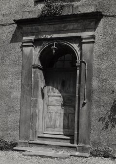 Argyll, Ballure House, Entarnce doorway. 
View of entrance doorway.
