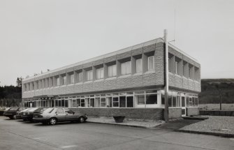 View from W of Main Offices (28/3/96)